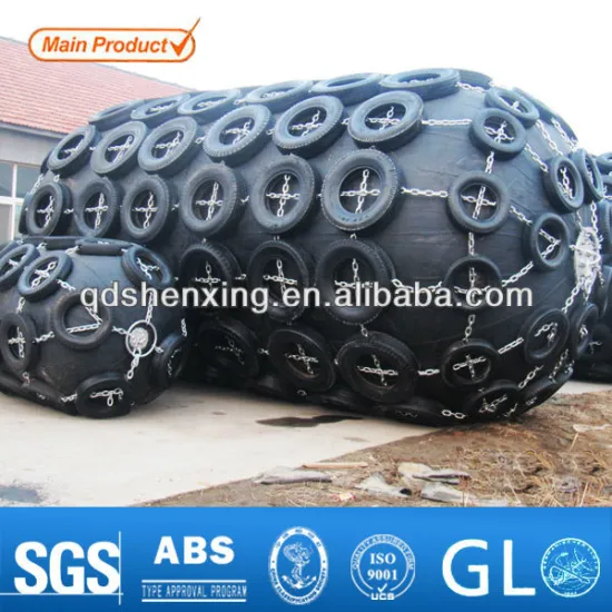 Marine boat yokohama rubber fender with CCS and ISO17357