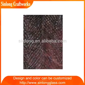 light dark cream decorative stained glass
