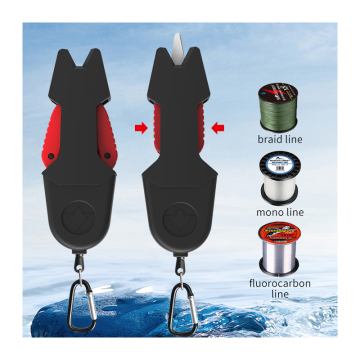 MIDDIA 1 Inch Serrated Edge Retractable Fishing Scissors with Accessories