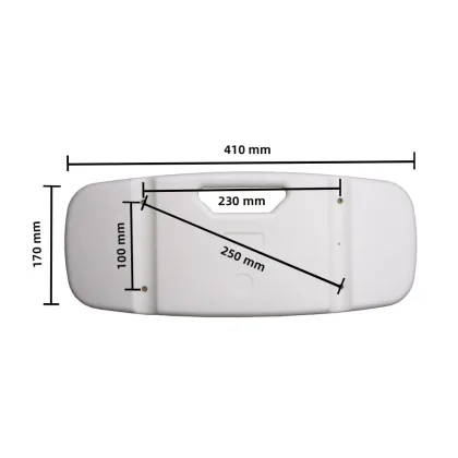 White Shower Chair Backrest Replacement Accessories