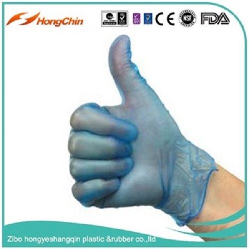 western safety non sterile nature pvc gloves