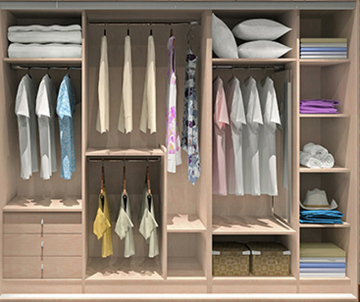 Br-28-a Modular Wardrobe/Closet/Bedroom Furniture