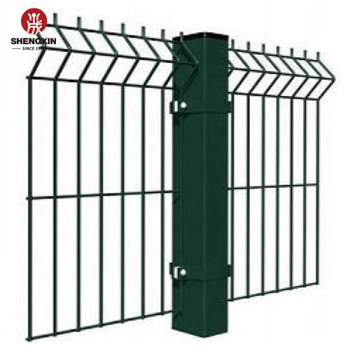 Pvc Coated 3D Fence 3D Curved Welded Wire Mesh Fence Factory