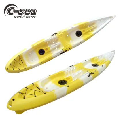 Professional Manufacturer of 400cm Blue 2 Person Canoe Sea Kayaks