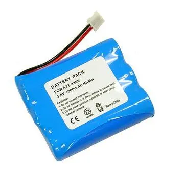 replacement battery for ATT-3300, 3.6V 1000mAh battery pack