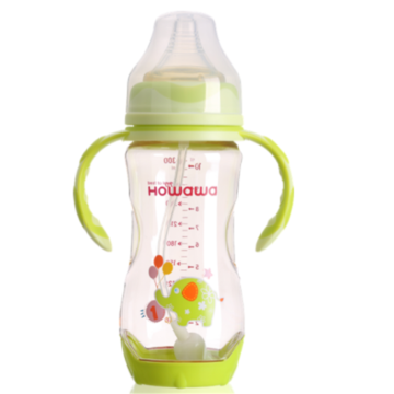 Θερμότητας Sensing μωρό θηλάζοντας μπουκάλι γάλακτος με λαβή