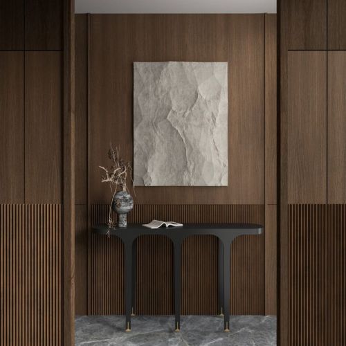 Cao có độ mài mòn trong bộ trang trí chống cháy trên tường tần bảng tường bằng gỗ veneer gỗ tấm bảng tường