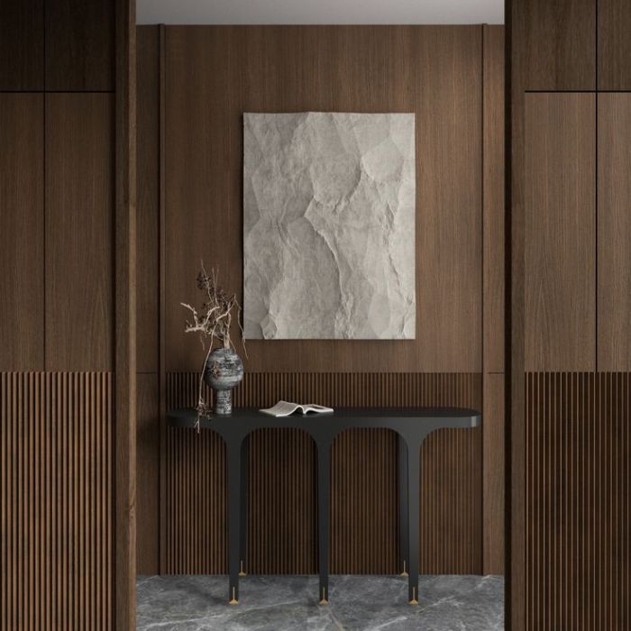 Cao có độ mài mòn trong bộ trang trí chống cháy trên tường tần bảng tường bằng gỗ veneer gỗ tấm bảng tường