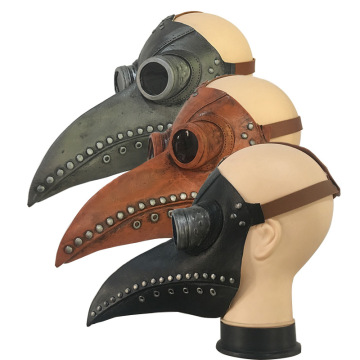 Personalized Latex Plague Doctor Mask - Steampunk Manufacturer