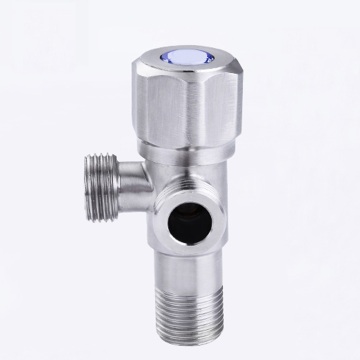 Factory sell chrome zinc body abs handle chrome 1/2 inch angle valve