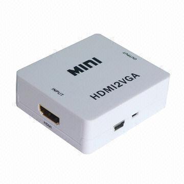 Mini VGA and Audio to HDMI Converter