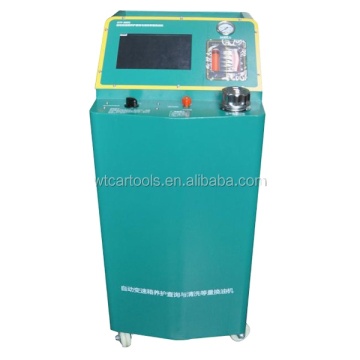 Auto Transmission Flush and Exchange Machine with Gearbox Database