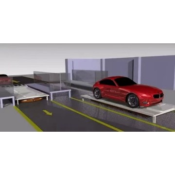 Estacionamiento AGV de placa avanzada