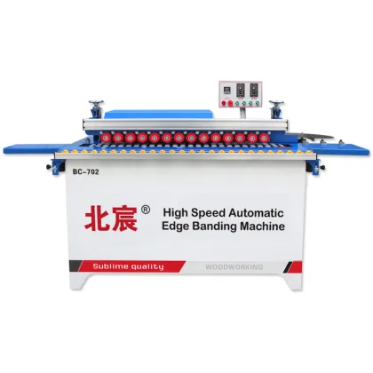 DW702 Automatic PVC Wood Ecological Board Edge Banding and Trimming Machine
