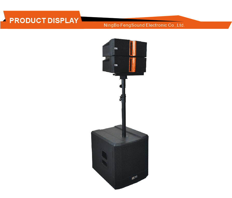 Dual Horn Option Line Array Speaker