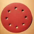 paper base aluminum oxide velcro disc