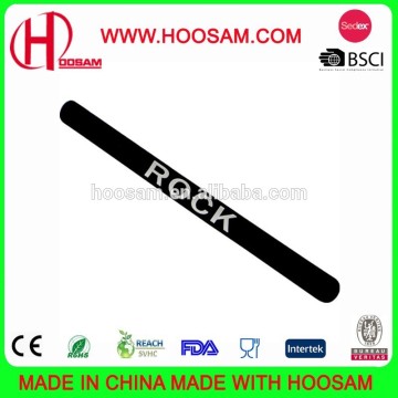 2017 Hot Sale Promotional gifts custom silicone slap bracelets bulk with printing custom logo