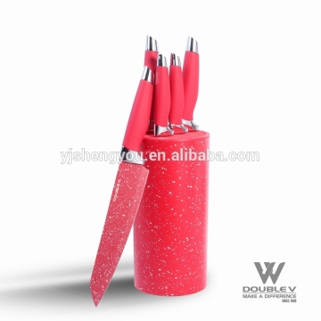 non-stick knife with round stand