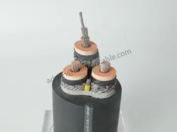 Rubber Insulated Mining Power Cable 3×4/0