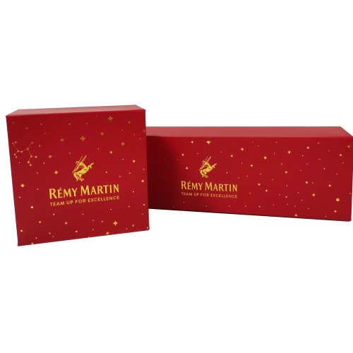Red color luxury magnetic chocolate box