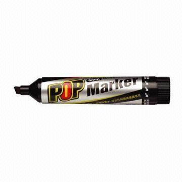 6mm Line POP Permanent Marker in 12 Colors