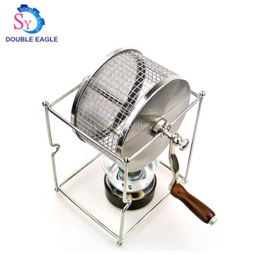Stainless Steel Coffee Bean Roaster with Burner Machine