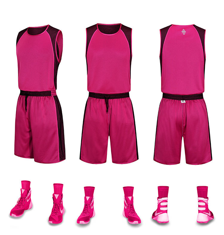 Reversible basketball Jersey Athletic Short Team Uniforms