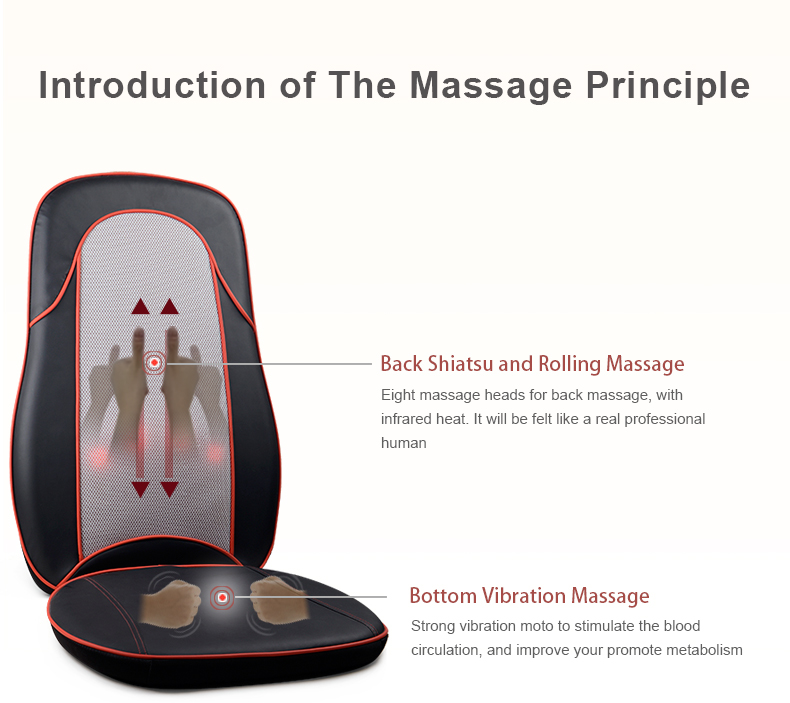 Heating Shiatsu Massage Cushion