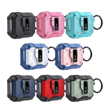 เคสหูฟังกันน้ำที่ขายส่งสำหรับ Apple AirPods Pro Gen2/Gen3/Gen4 พร้อมพวงมาลัย