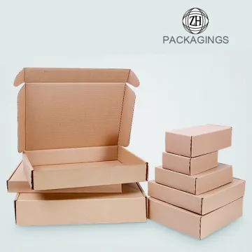 Wholesale different size shipping packaging boxes