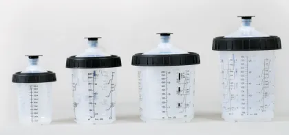 Car disposable spray paint pot