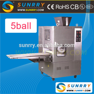 Stainless steel full automatical non-oil dividing continuous dough divider and rounder with 10000pcs/h output for sale