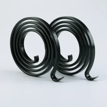 Retractable cable spiral coil rewind scroll power spring