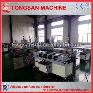 Plastic tube machinery Electrical cable single wall corrugated pipe machine