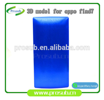 3D sublimation mobile phone case cover plastic injection mould for SFM-opp find 7