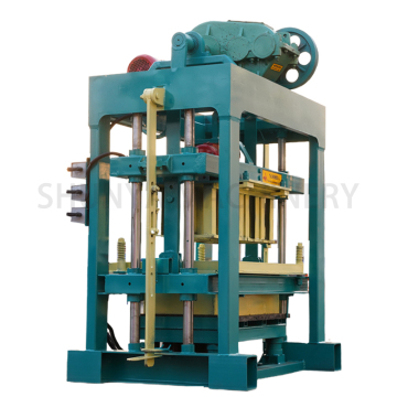 Semi-Automatic Concrete Paver Block Making Machine