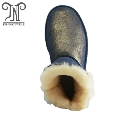 Fashion fluffy warm snow wool footwear ankle boots