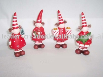 christmas porcelain decoration