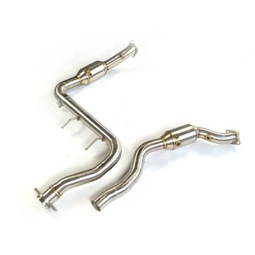 SS 304 Stainless Steel Exhaust Downpipe for Ford F150 Raptor V6 Ecoboost 2017-2020