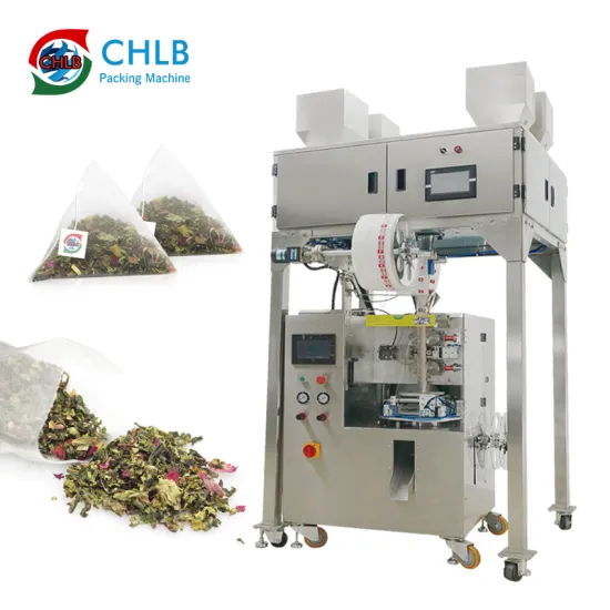 Nylon Filter Tea Packaging Machine: Automatic Triangle Tea Bag Packing Machine