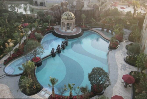 Villa Swimming Pool Mosaic