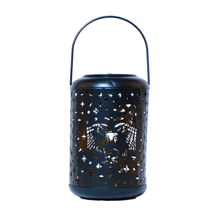 Solar Lantern Light Metal Hanging Solar Lights