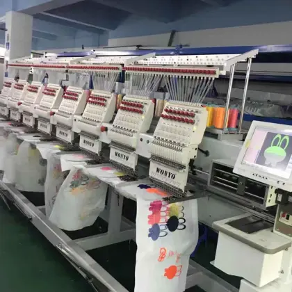8-Head Computerized Feiya Embroidery Machine: Price and Uses for Caps, T-Shirts, and Hats