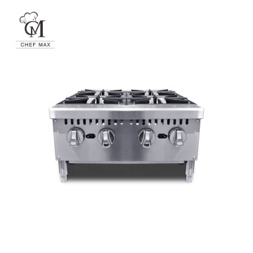 ChefMax Custom Custom Countertop 6 Burner Gas Cooker