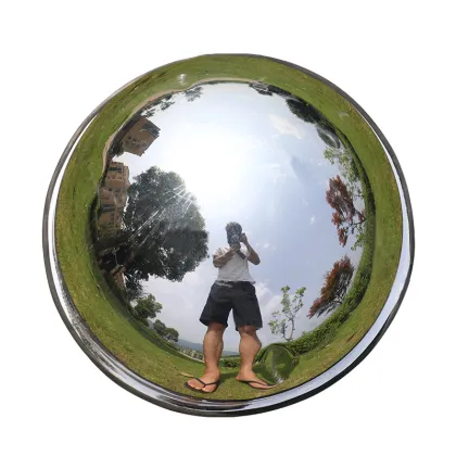 Full Dome Indoor Plastic Convex Mirror - Acrylic Wide Angle Convex Mirrors