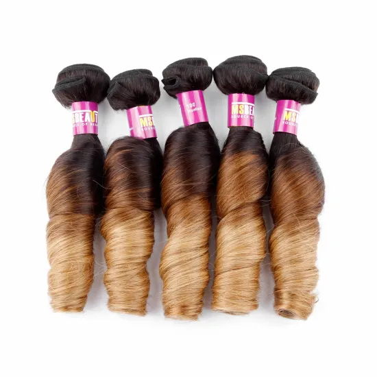 Classical Fashion Best Grade 1B-4-27 Color Cheapest Peruvian Virgin Human Hair Bundle Spring Curly Texture