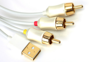 Gold Plated HDMI to 3 RCA Cable