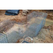 Caixa de Gabion para proteção de inclinação
