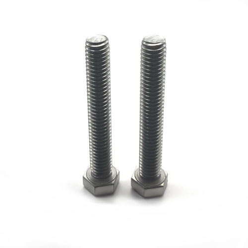 Customized hexagonal screws DIN933 stainless steel bolt