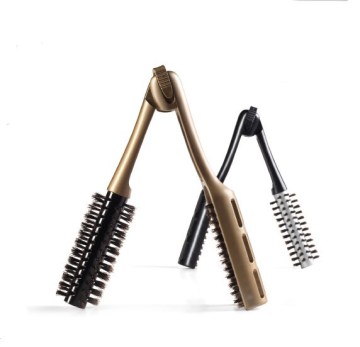 2015 New design bristle hair straightener brush